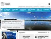 Tablet Screenshot of jarvenpaanseurakunta.fi